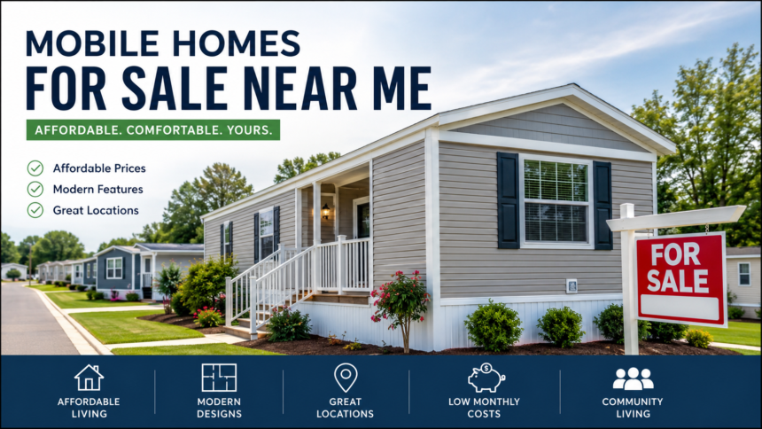 mobile homes for sale near me