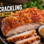 best pork crackling with apple sauce near me