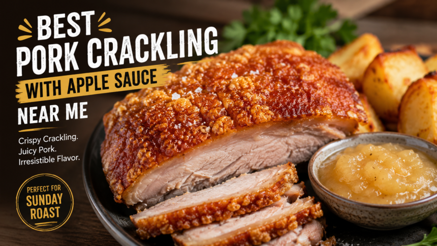 best pork crackling with apple sauce near me best pork crackling with apple sauce near me