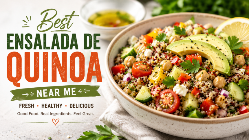 best ensalada de quinoa near me