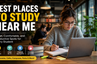 best places to study near me