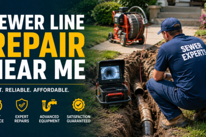 sewer line repair near me