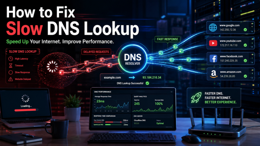 how to fix slow dns lookup how to fix slow dns lookup