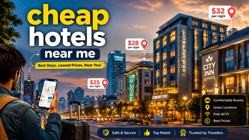 cheap hotels near me​