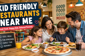 kid friendly restaurants near me
