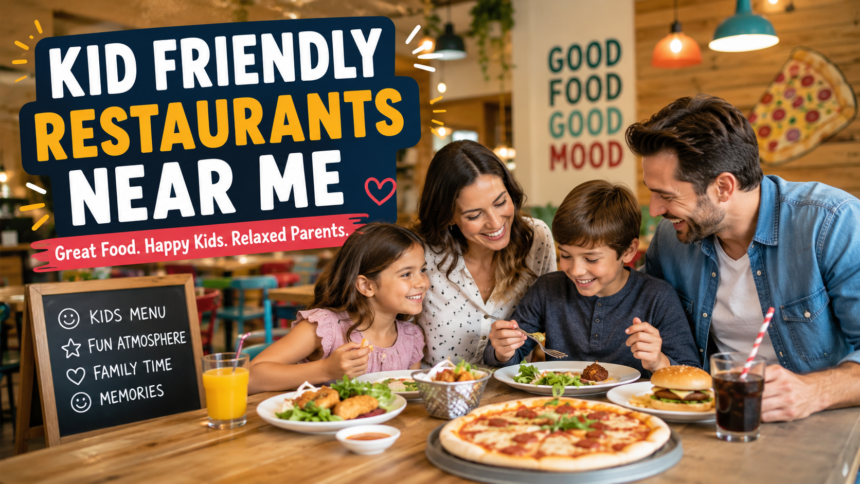 kid friendly restaurants near me