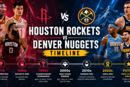 houston rockets vs denver nuggets timeline