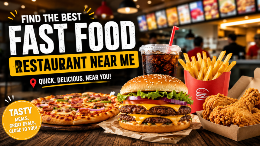 fast food restaurant near me