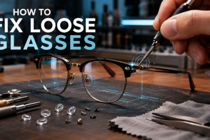 how to fix loose glasses