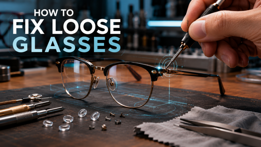 how to fix loose glasses how to fix loose glasses