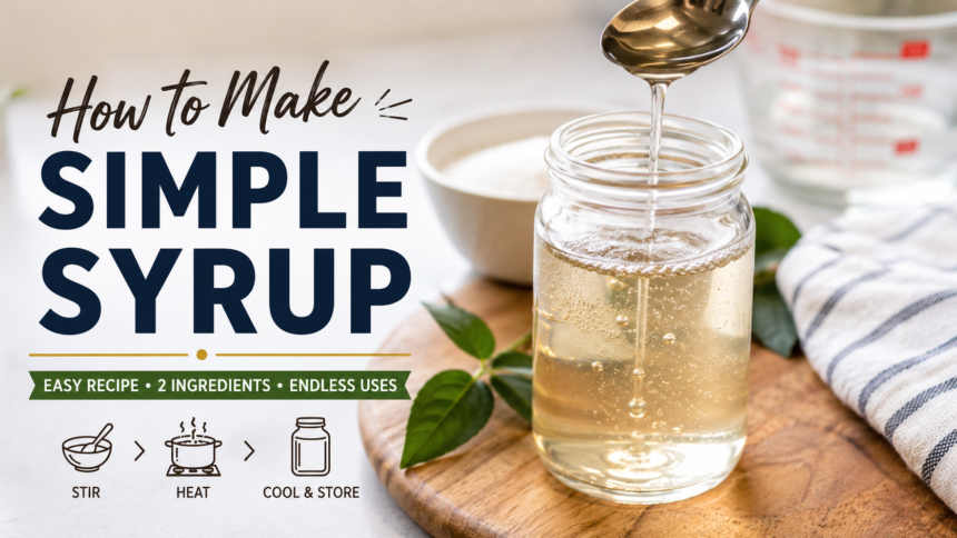 how to make simple syrup how to make simple syrup
