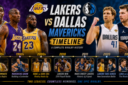 lakers vs dallas mavericks timeline