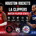 houston rockets vs la clippers match player stats​