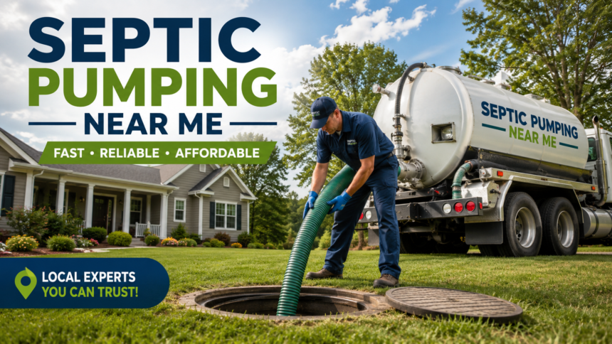 septic pumping near me