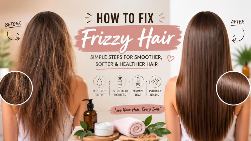 how to fix frizzy hair how to fix frizzy hair