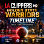 la clippers vs golden state warriors timeline