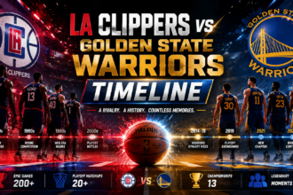 la clippers vs golden state warriors timeline