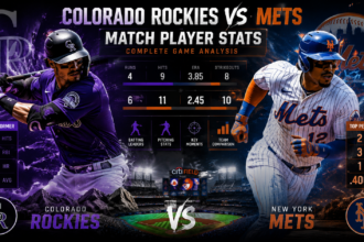 colorado rockies vs mets match player stats