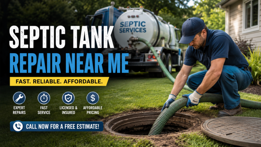 septic tank repair near me