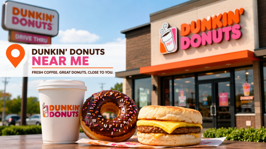 dunkin' donuts near me