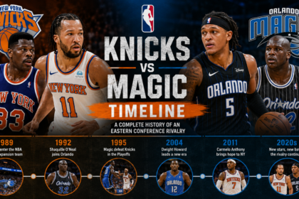 knicks vs orlando magic timeline
