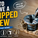 how to remove a stripped screw
