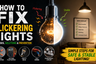 how to fix flickering lights