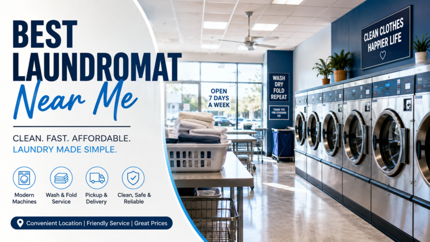 best laundromat near me