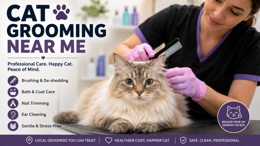 cat grooming near me