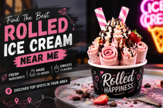 rolled ice cream near me