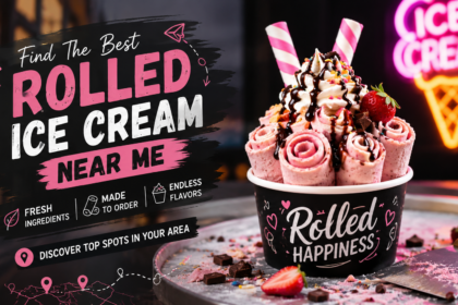 rolled ice cream near me