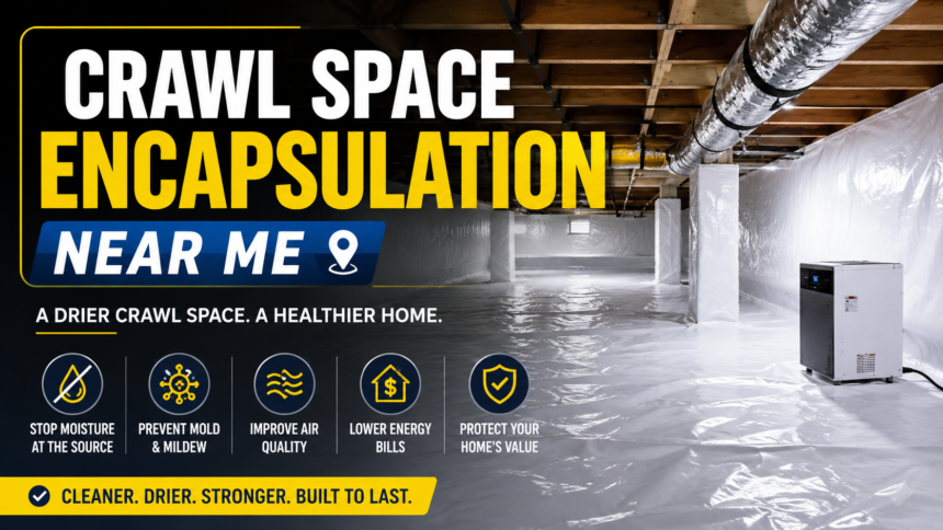 crawl space encapsulation near me