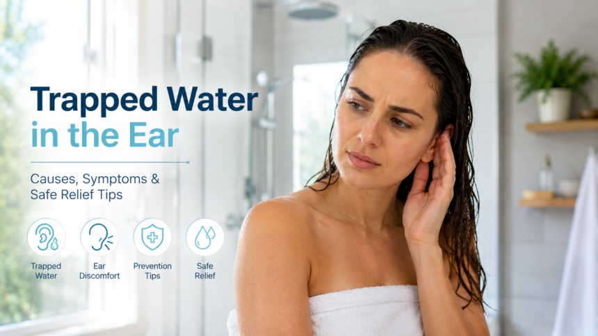 how to get water out of your ear