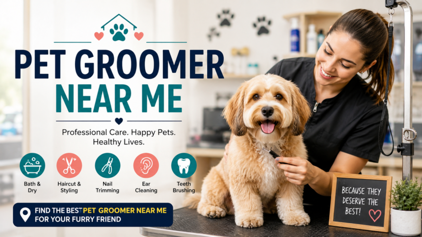 pet groomer near me