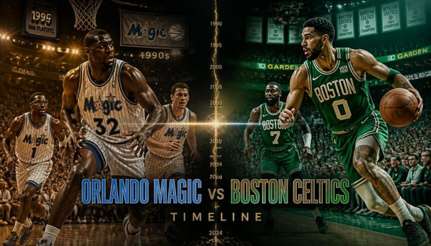 orlando magic vs boston celtics timeline