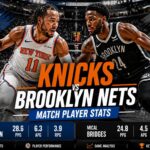 knicks vs brooklyn nets match player stats