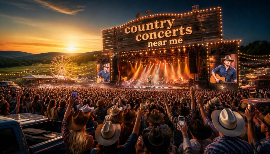 country concerts near me
