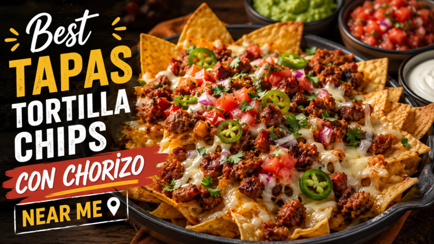 best tapas tortilla chips con chorizo near me best tapas tortilla chips con chorizo near me