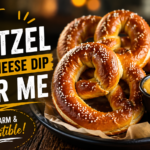 best pretzel with cheese dip near me