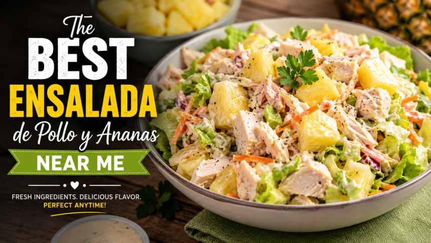 best ensalada de pollo y ananas near me best ensalada de pollo y ananas near me
